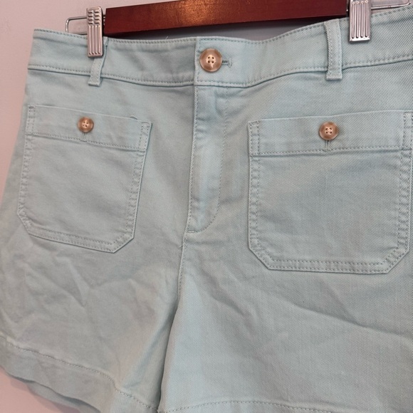 Loft The Palmer Patch Pocket Shorts Size 8 NWOT - Picture 2 of 6